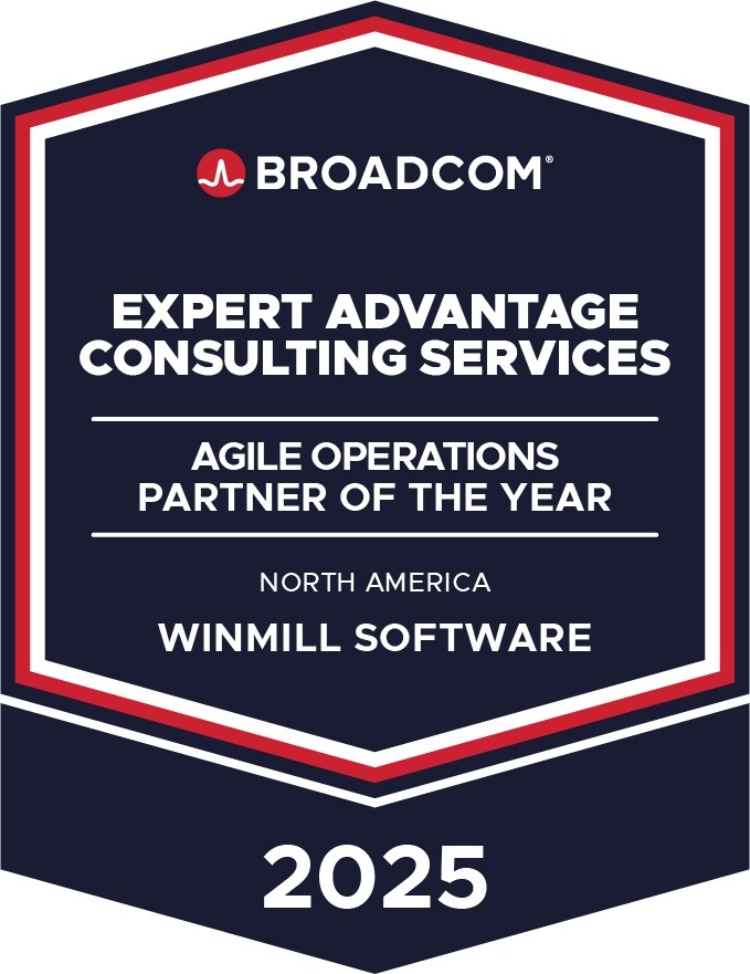 Broadcom 2025 North America Agile Operations Partner of the Year - Winmill Software